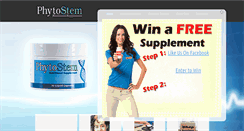 Desktop Screenshot of phytostem-nutritional-supplement.com